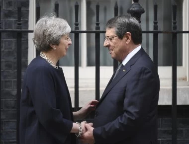 Τηλεφωνική επικοινωνία Αναστασιάδη - Μέι με θέμα συζήτησης το Brexit